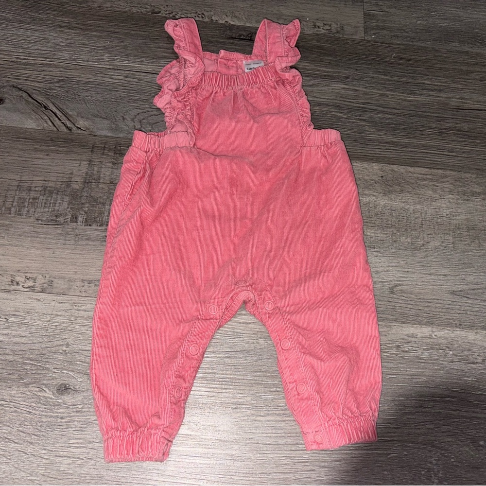 Carter's Pink Ruffled Bodysuit